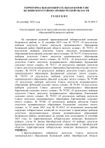 В Беляевском районе подвели итоги выборов в местные органы самоуправления